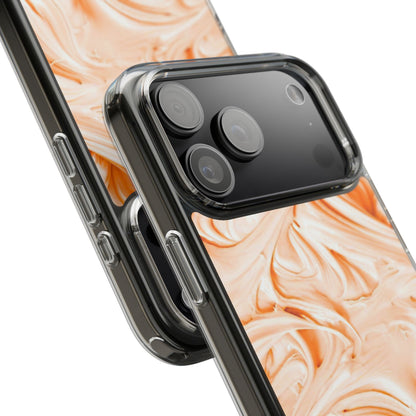 Clear Phone Case – Peach Sorbet