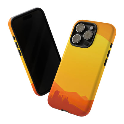 Protective Phone Case – Desert Sunrise