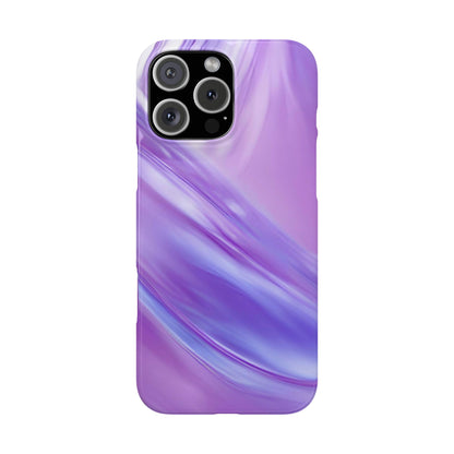 Snap Phone Case – Lavender Wave