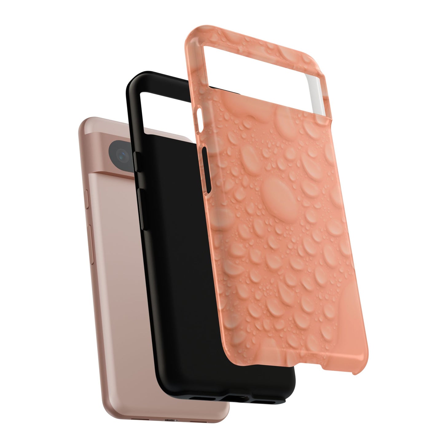Protective Phone Case – Apricot Rain