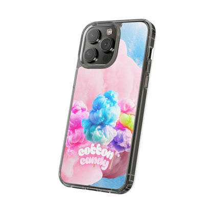 Clear Phone Case – Cotton Candy Dream