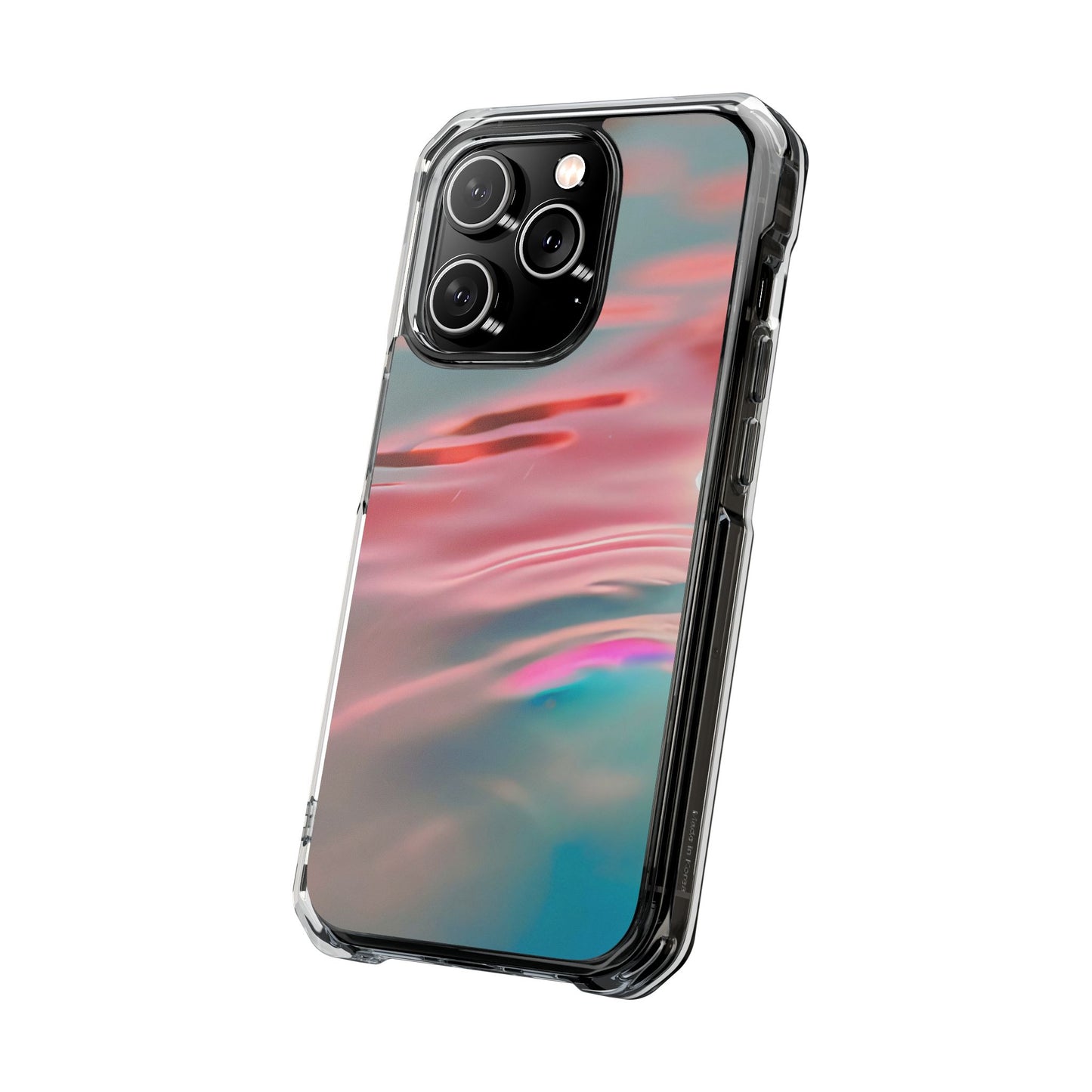 Clear Magnetic Phone Case – Liquid Sunset