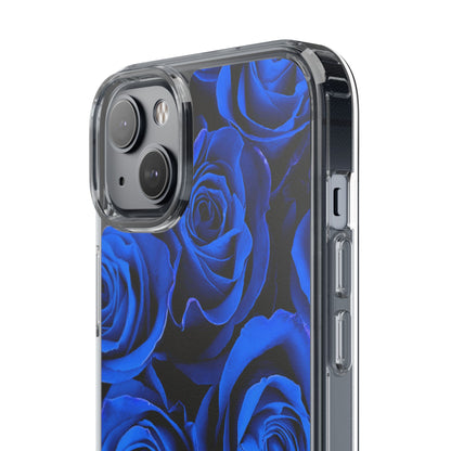 Clear Phone Case – Midnight Bloom