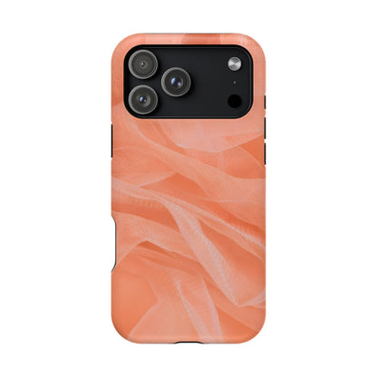 Wireless-Charging Compatible Case – Coral Veil