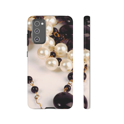 Protective Phone Case – Noir Pearl