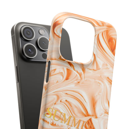 Snap Phone Case – Peach Sorbet