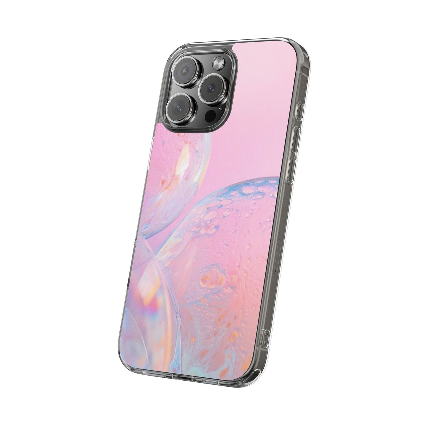 Clear Phone Case – Sugar Bubbles
