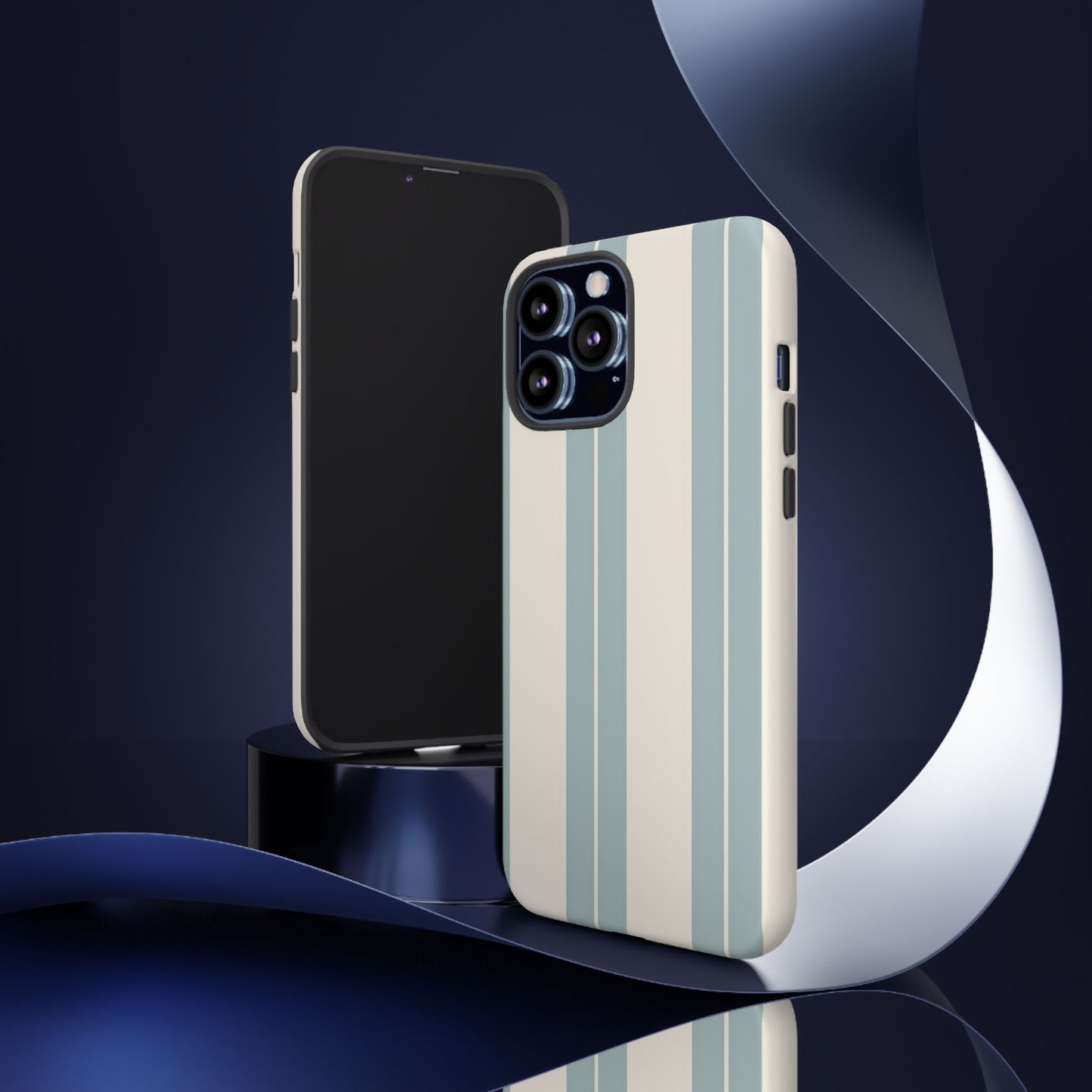 Protective Phone Case – Coastal Stripe