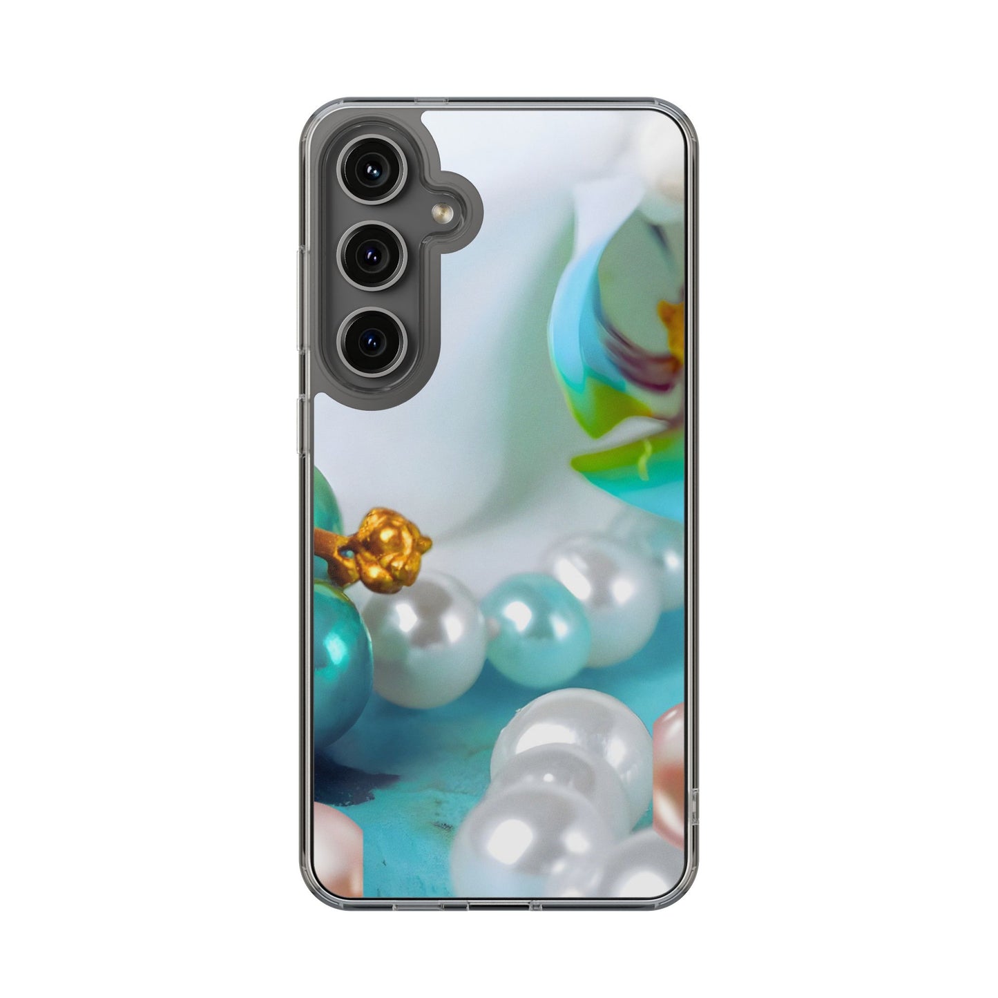 Clear Phone Case – Mermaid's Pearl