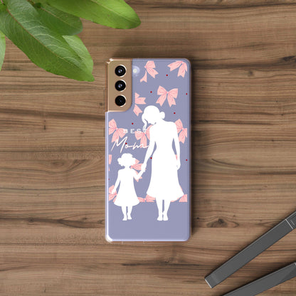 Clear Phone Case – Best Mom: My Little Girl