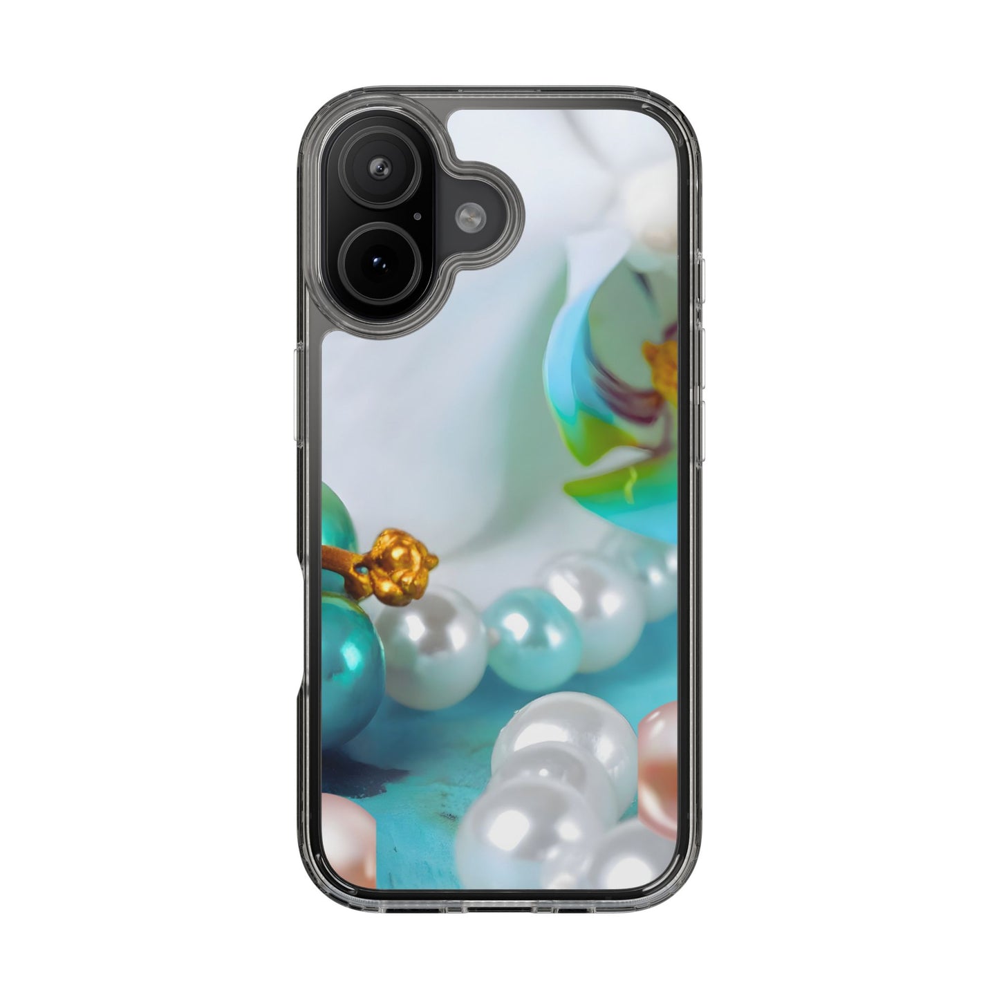 Clear Phone Case – Mermaid's Pearl