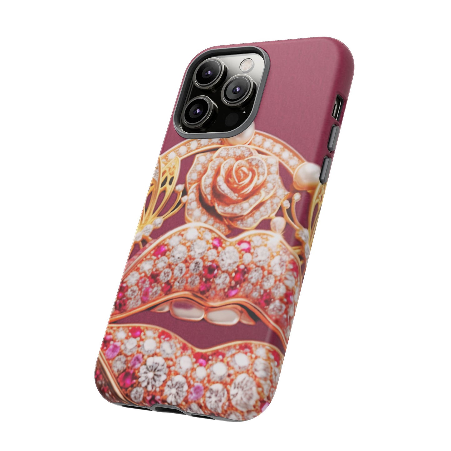 Protective Phone Case – Kiss of Gold