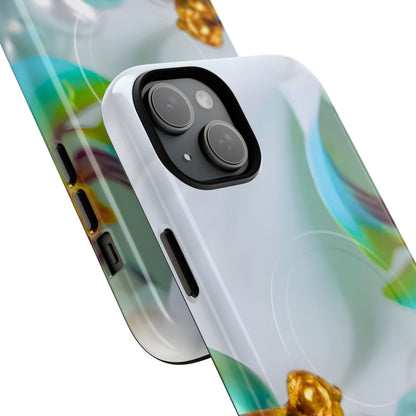 Protective Magnetic Phone Case – Mermaid's Pearl