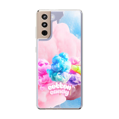 Clear Phone Case – Cotton Candy Dream
