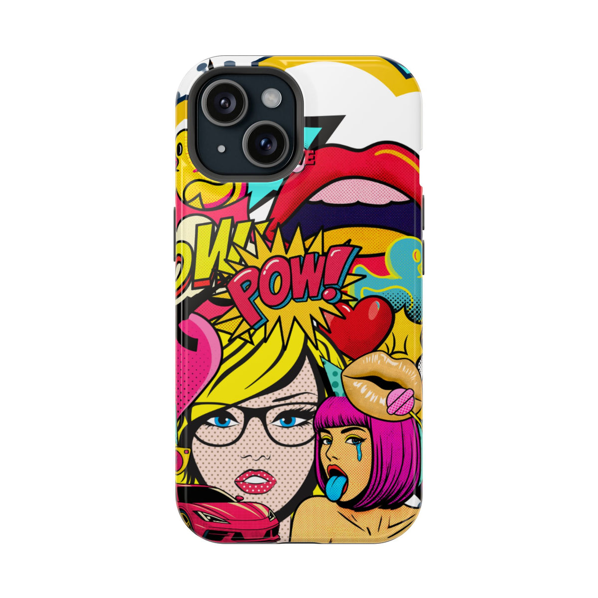 Impact-Resistant Phone Case – Pop Off – Compatible with iPhone 11–17 & Samsung Galaxy S22–S26 Series