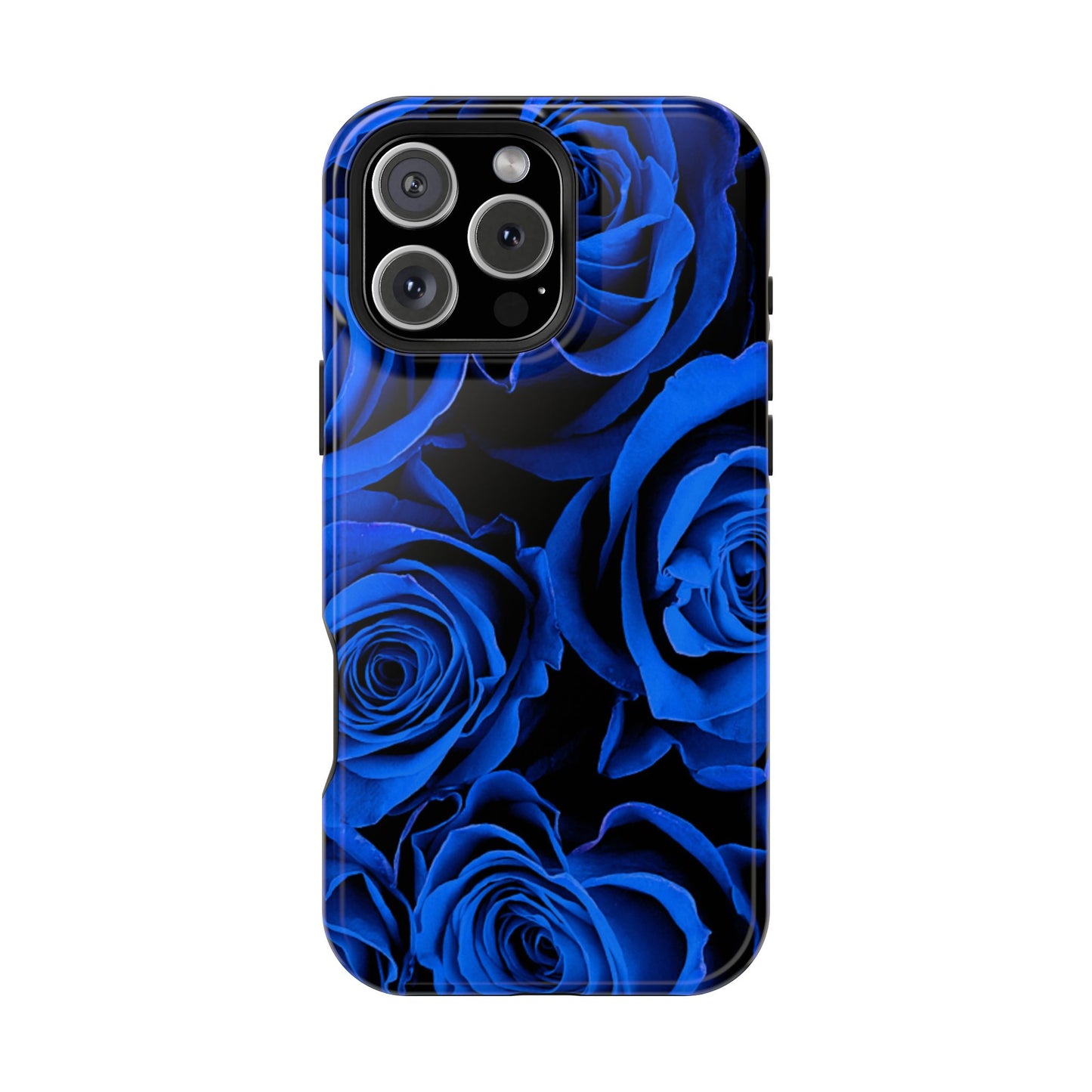 Impact-Resistant Phone Case – Midnight Bloom
