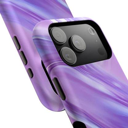Impact-Resistant Phone Case – Lavender Wave