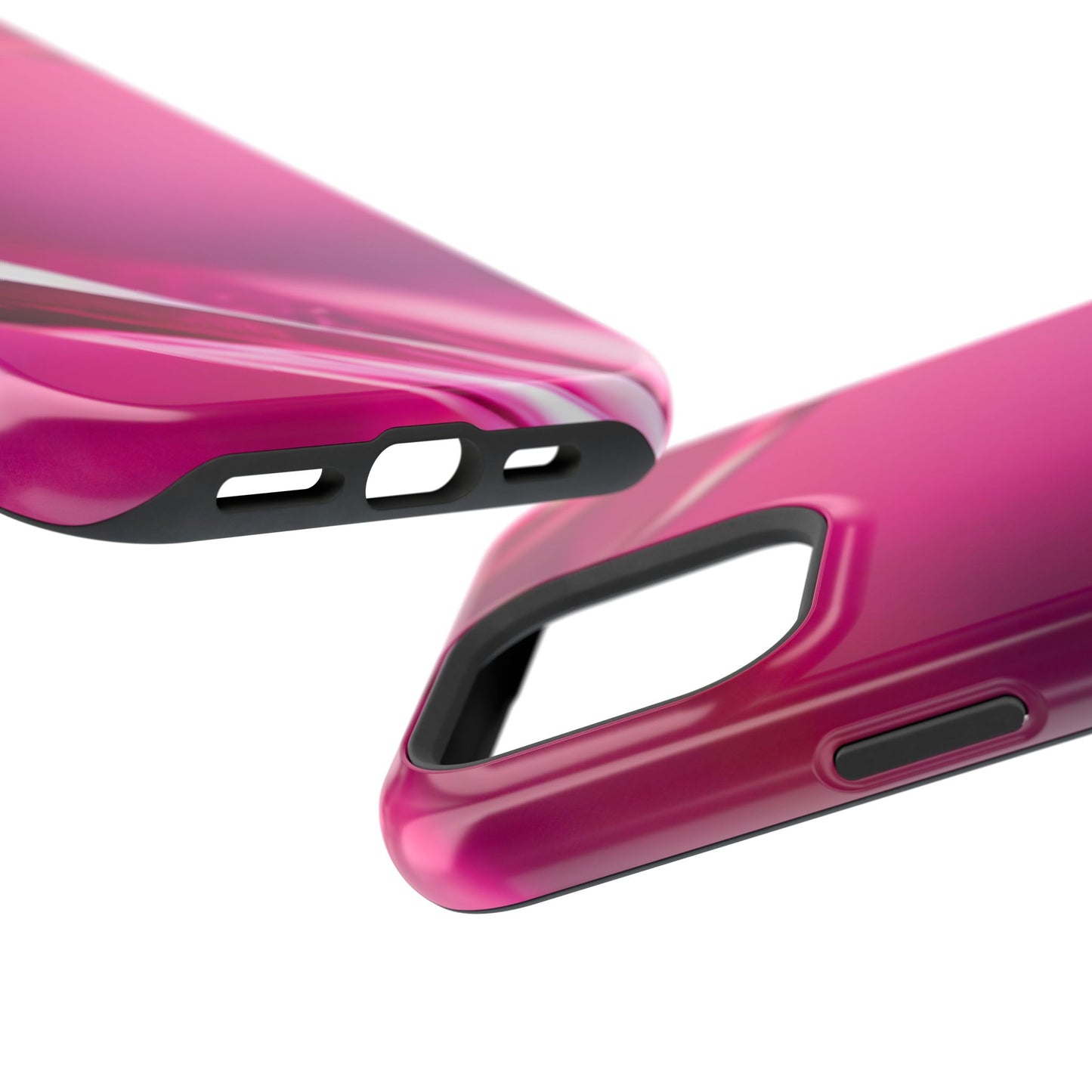 Impact-Resistant Phone Case – Magenta Motion