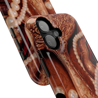 Impact-Resistant Phone Case – Bronze Vanity