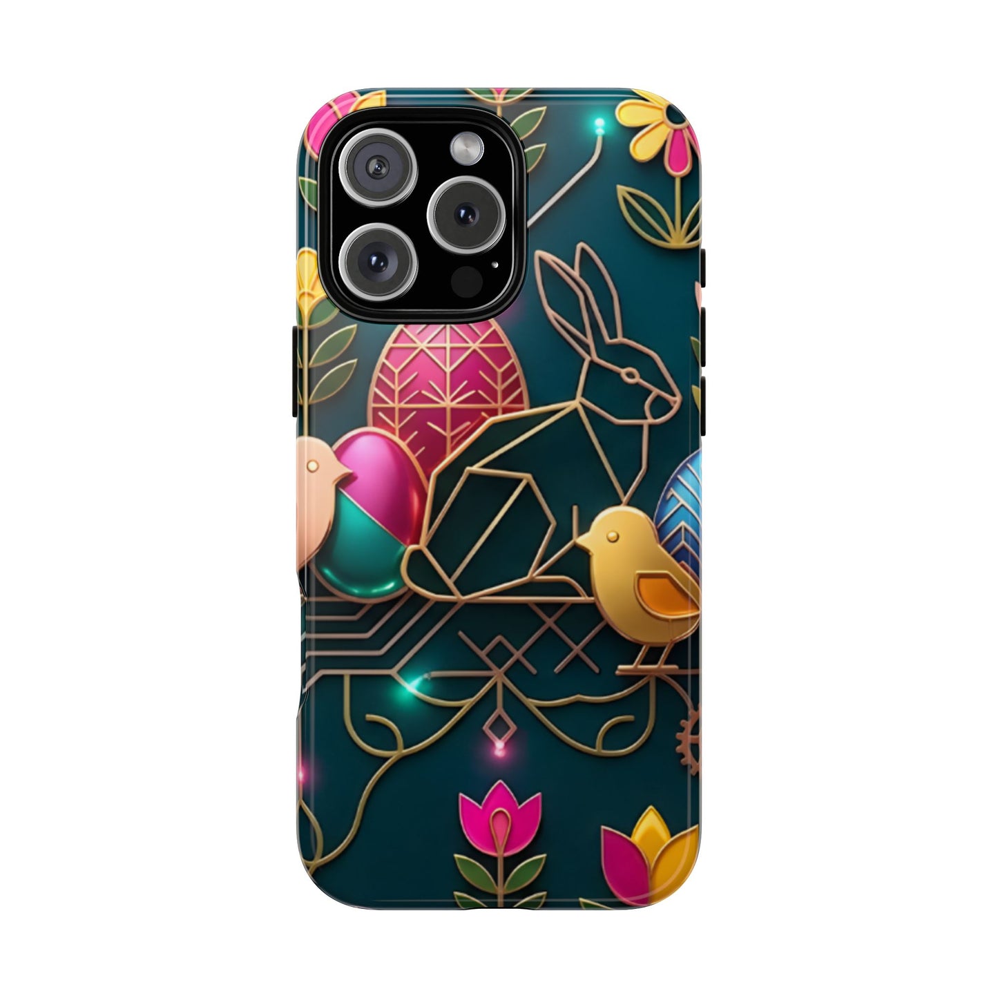 Protective Phone Case – Jeweled Garden