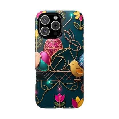 Protective Phone Case – Jeweled Garden