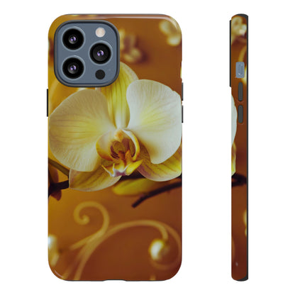 Protective Phone Case – Amber Orchid