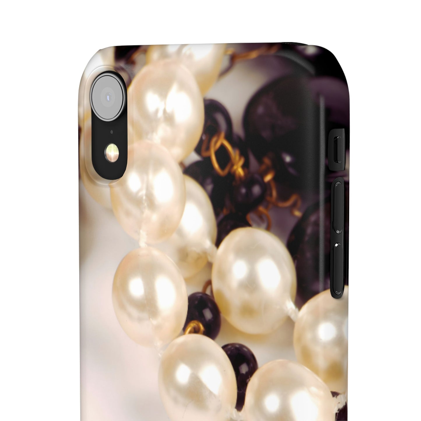 Snap Phone Case – Noir Pearl