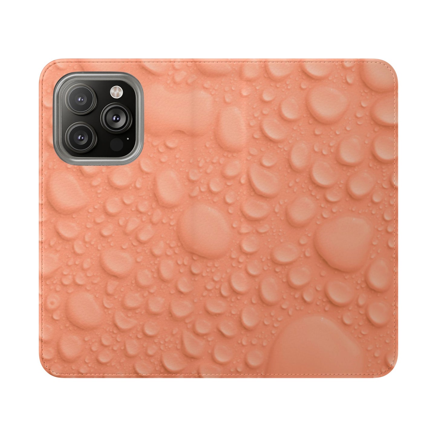 Flip Case - Apricot Rain