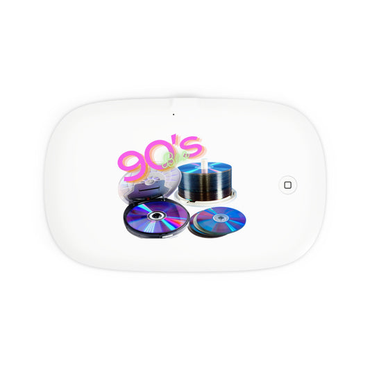 UV Phone Sanitizer with Wireless Charging – 90s Spin