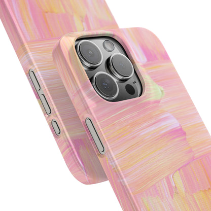 Slim Phone Case – Sorbet Stroke