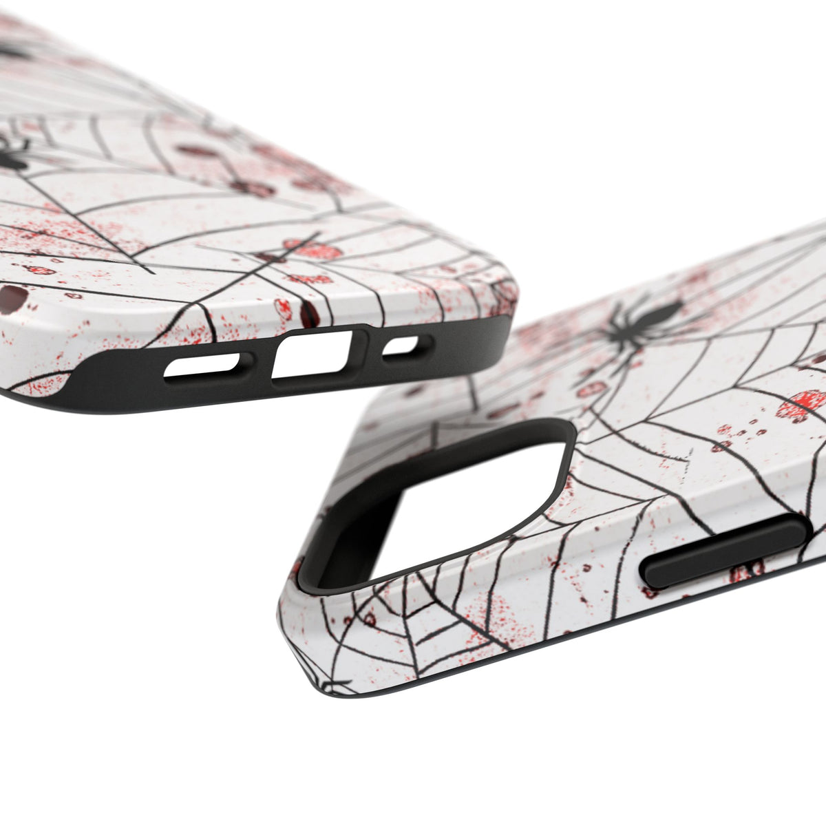 Impact-Resistant Phone Case – Blood Web