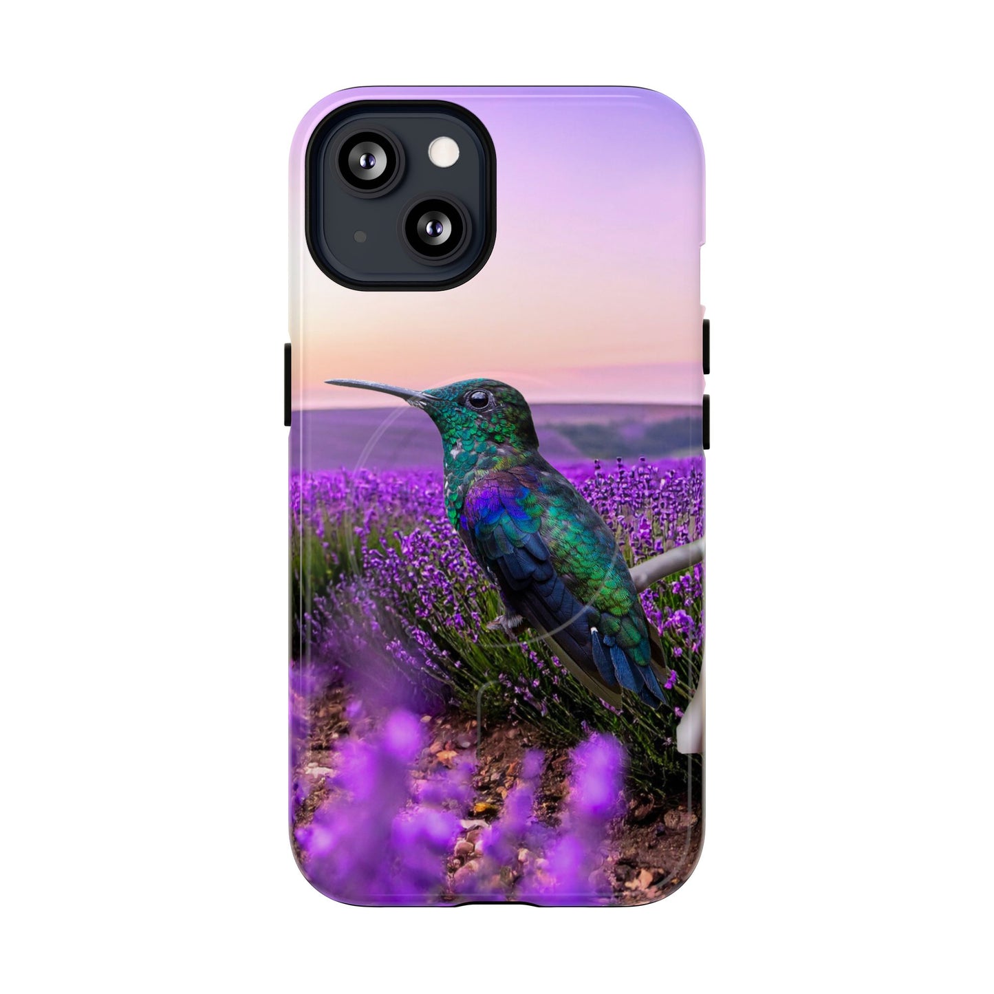 Protective Magnetic Phone Case – Hummingbird Reverie