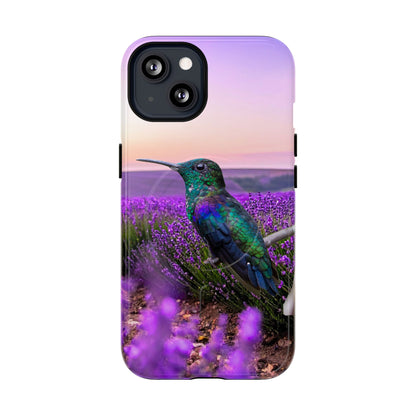 Protective Magnetic Phone Case – Hummingbird Reverie