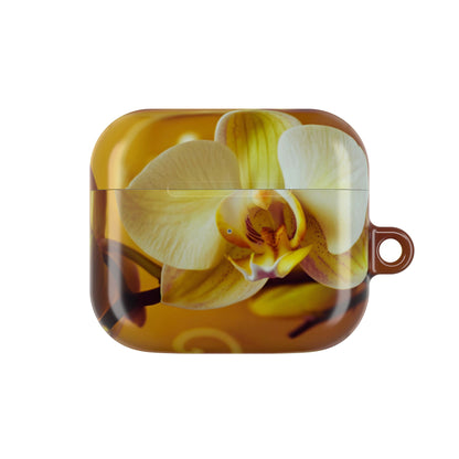 Earbud Case Cover – Amber Orchid