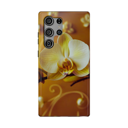 Protective Phone Case – Amber Orchid