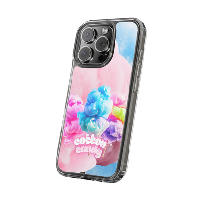 Clear Phone Case – Cotton Candy Dream
