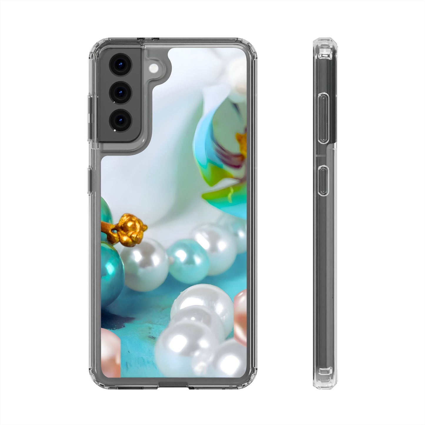 Clear Phone Case – Mermaid's Pearl