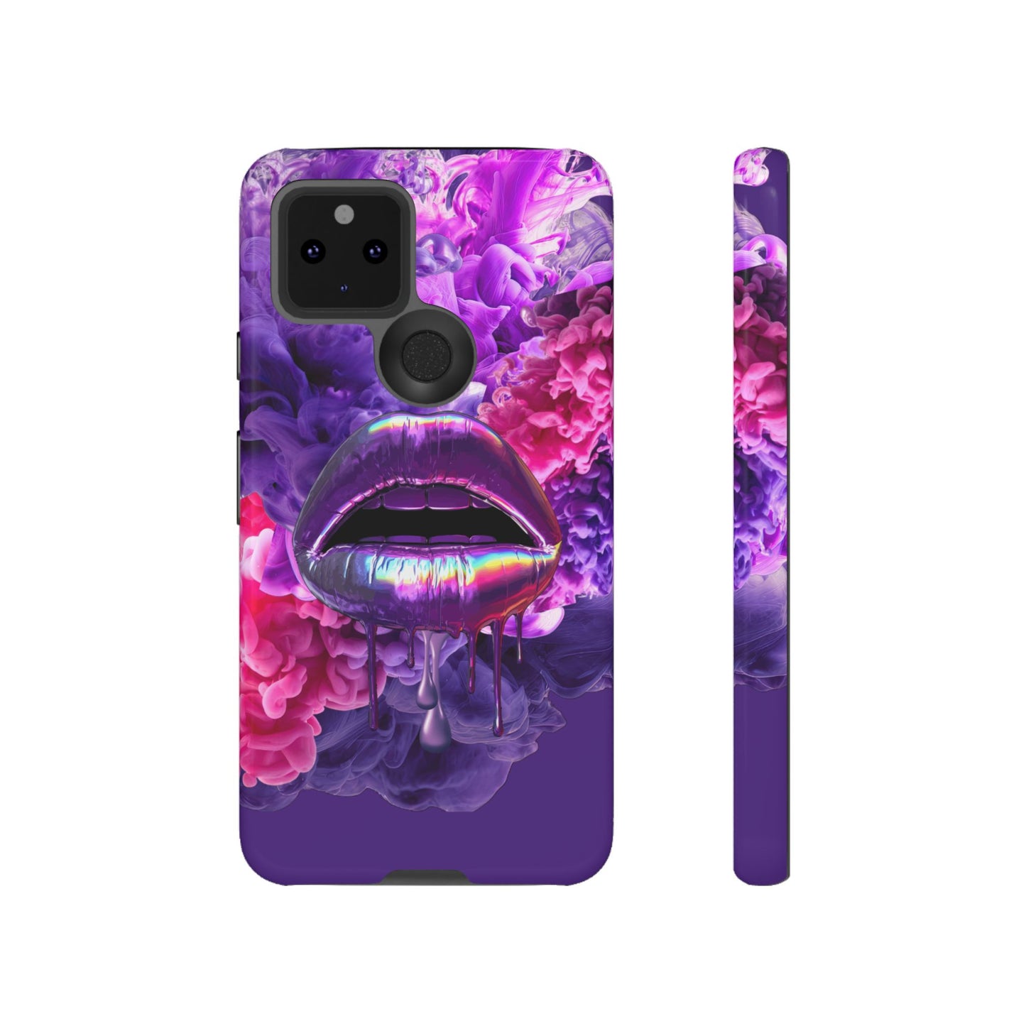 Protective Phone Case – Purple Haze Lips
