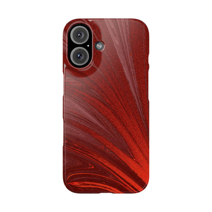 Snap Phone Case – Crimson Current
