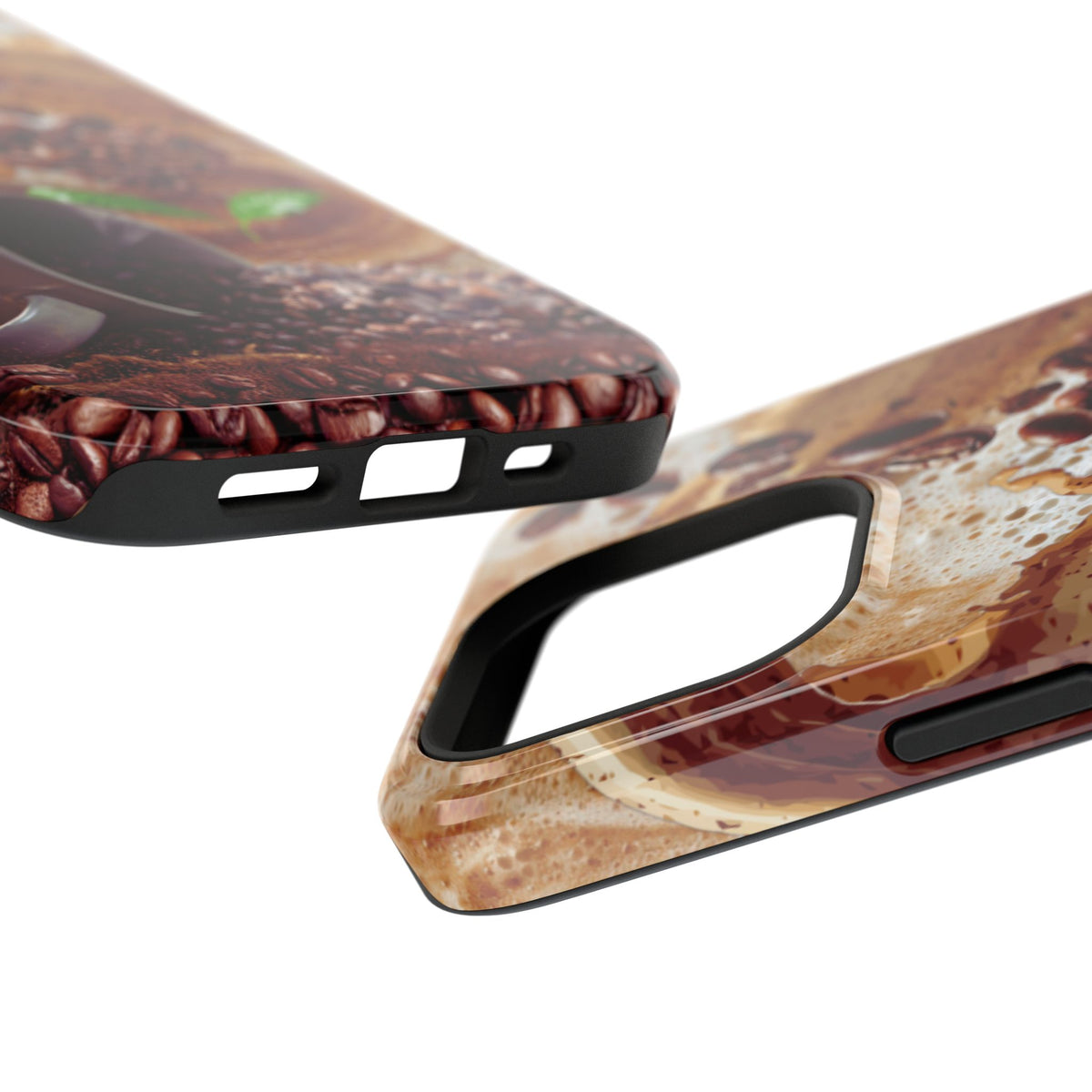 Impact-Resistant Phone Case – Love at First Sip – Compatible with iPhone 11–17 & Samsung Galaxy S22–S26 Series