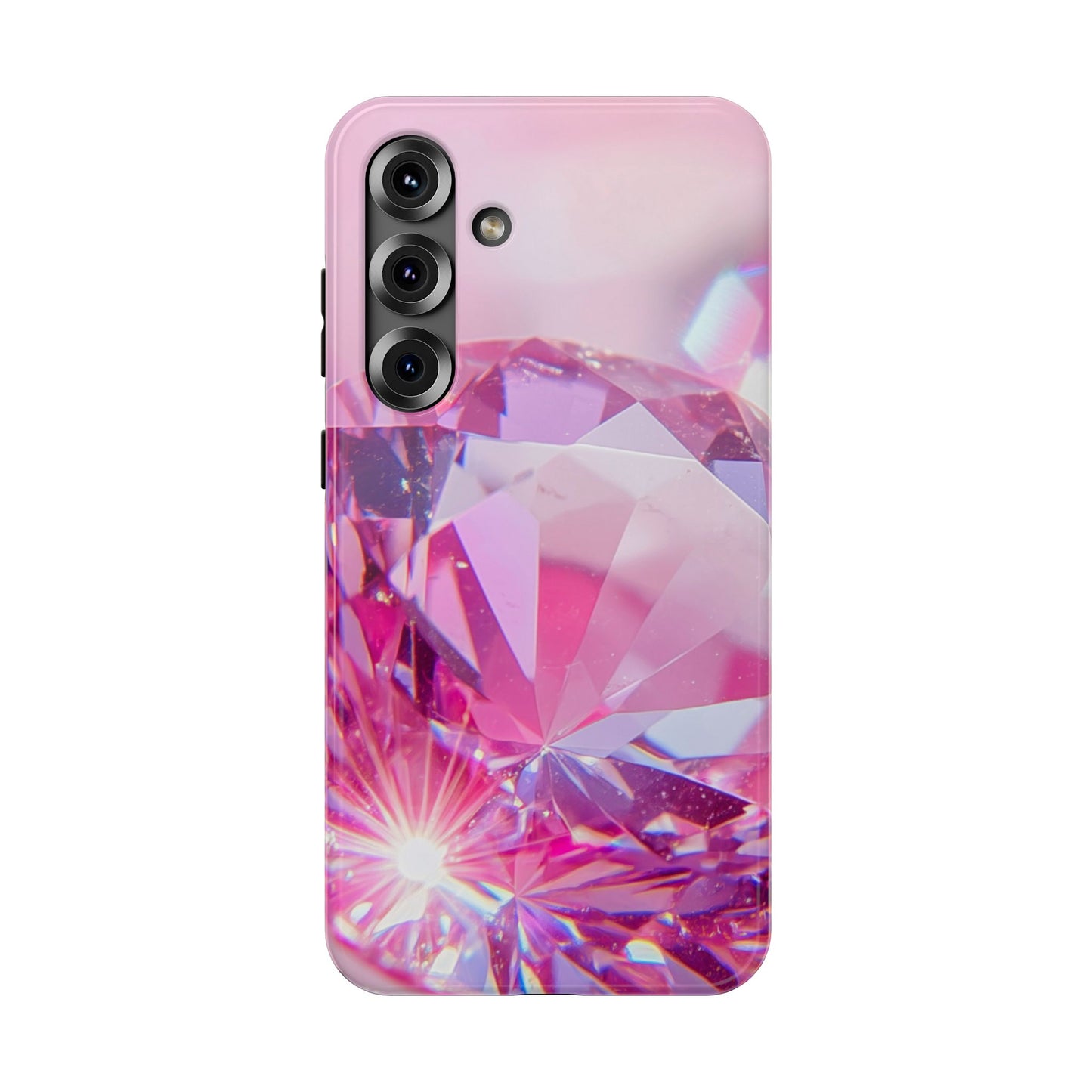 Impact-Resistant Phone Case – Pink Ice