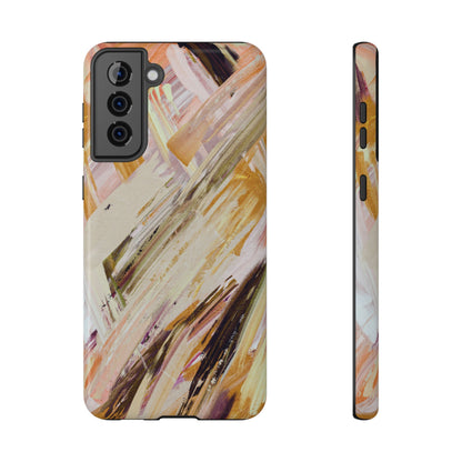 Impact-Resistant Phone Case – Brush & Bronze