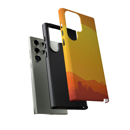 Protective Phone Case – Desert Sunrise