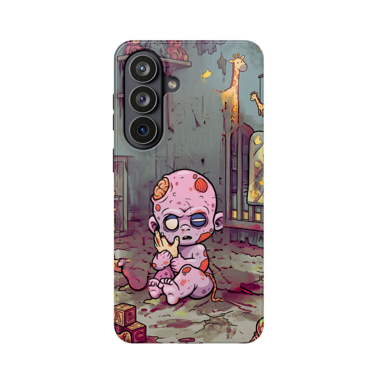 Zombie Baby Phone Case — Cute Creepy Impact-Resistant iPhone Case