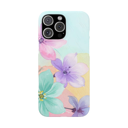 Snap Phone Case – Water Petal