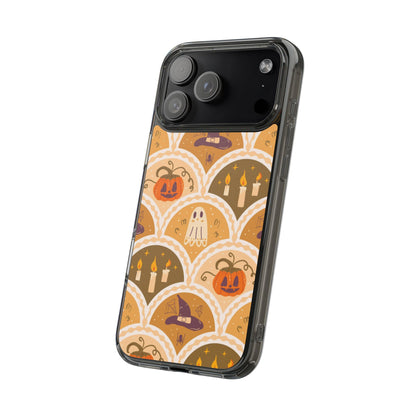 Clear Phone Case – Vintage Haunt – Compatible with iPhone 13–17 & Samsung Galaxy S25–S26 Series