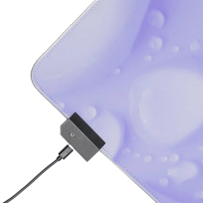 Gaming LED Desk Mat – Lilac Dew