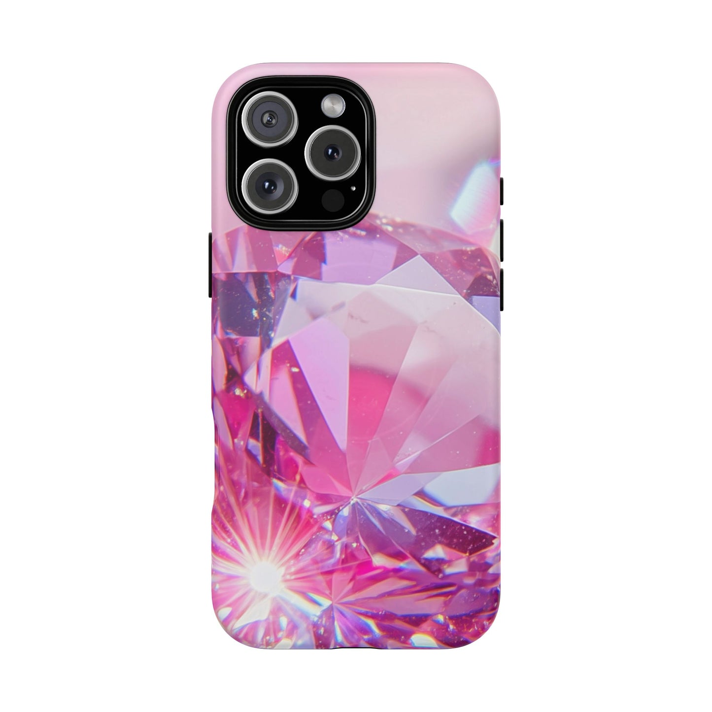 Protective Magnetic Phone Case – Pink Ice