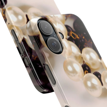 Snap Phone Case – Noir Pearl