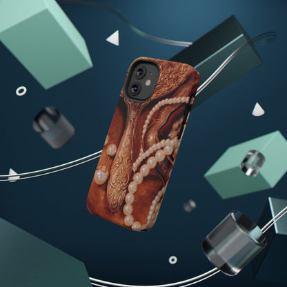 Impact-Resistant Phone Case – Bronze Vanity